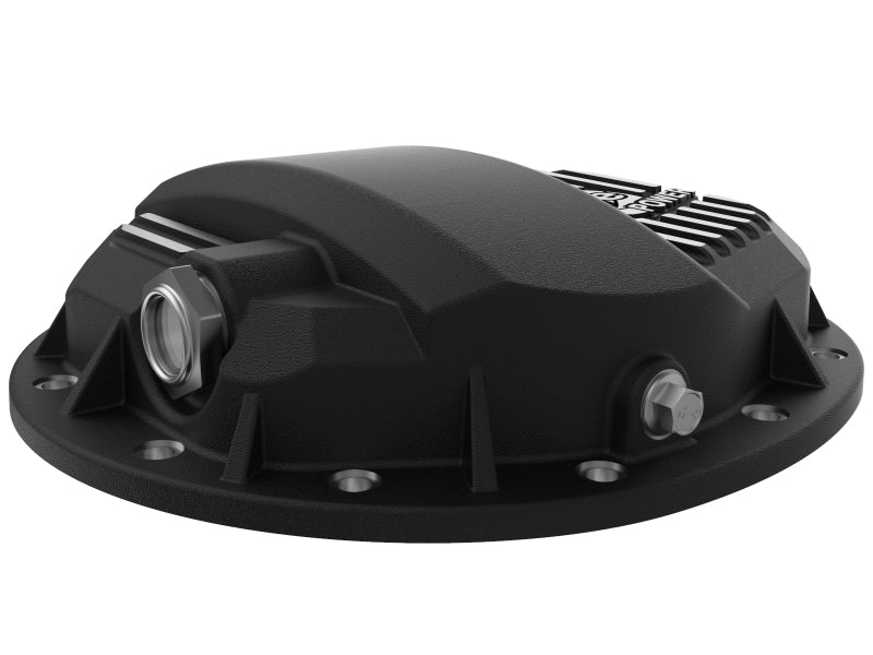 aFe Pro Series GMCH 9.5 Rear Diff Cover Black w/ Machined Fins 19-20 GM Silverado/Sierra 1500 (view 8)