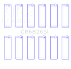 King Engine Bearings Holden 175/190 3.6L (Size +0.25mm) Connecting Rod Bearing Set (view 2)