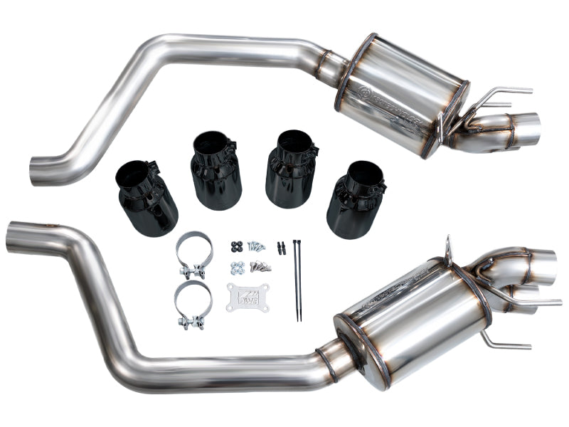 AWE Tuning C6 Chevrolet Corvette Z06/ZR1 Touring Edition Axle-Back Exhaust w/ Diamond Black Tips (view 14)