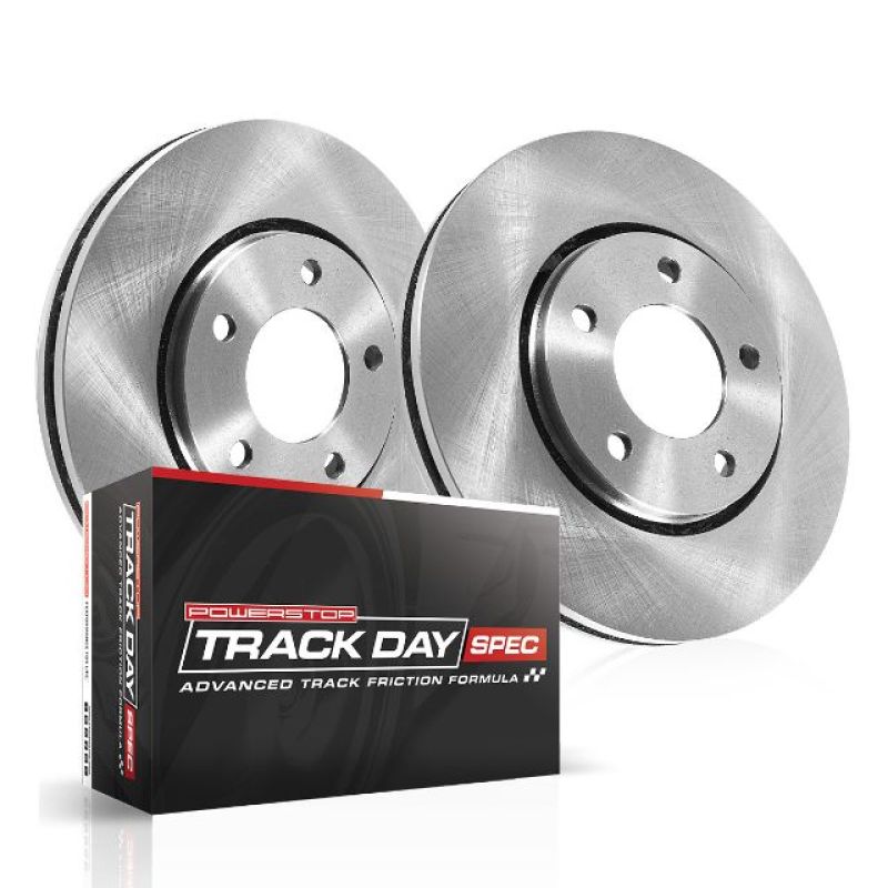 Power Stop 08-12 Infiniti EX35 Front Track Day SPEC Brake Kit Main image