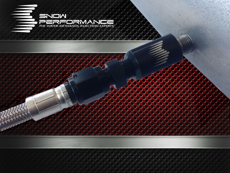 Snow Performance 08+ Charger Stg 2 Boost Cooler F/I Water Injection Kit (SS Braided Line & 4AN) (view 4)