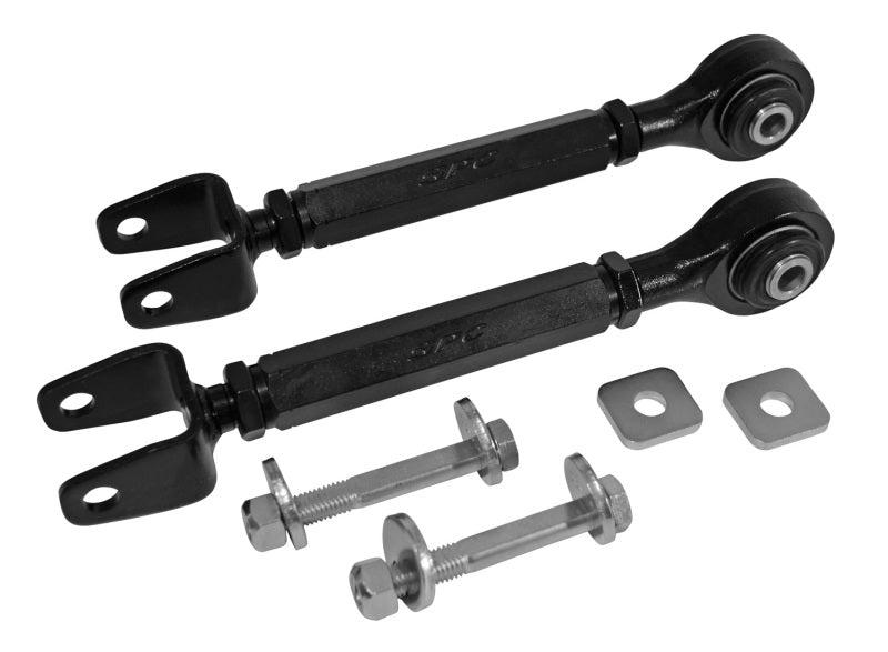 SPC Performance 03-08 Nissan 350Z/03-07 Infiniti G35 Rear Adjstbl Camber Arms w/Toe Cams&Lock Plates Main image