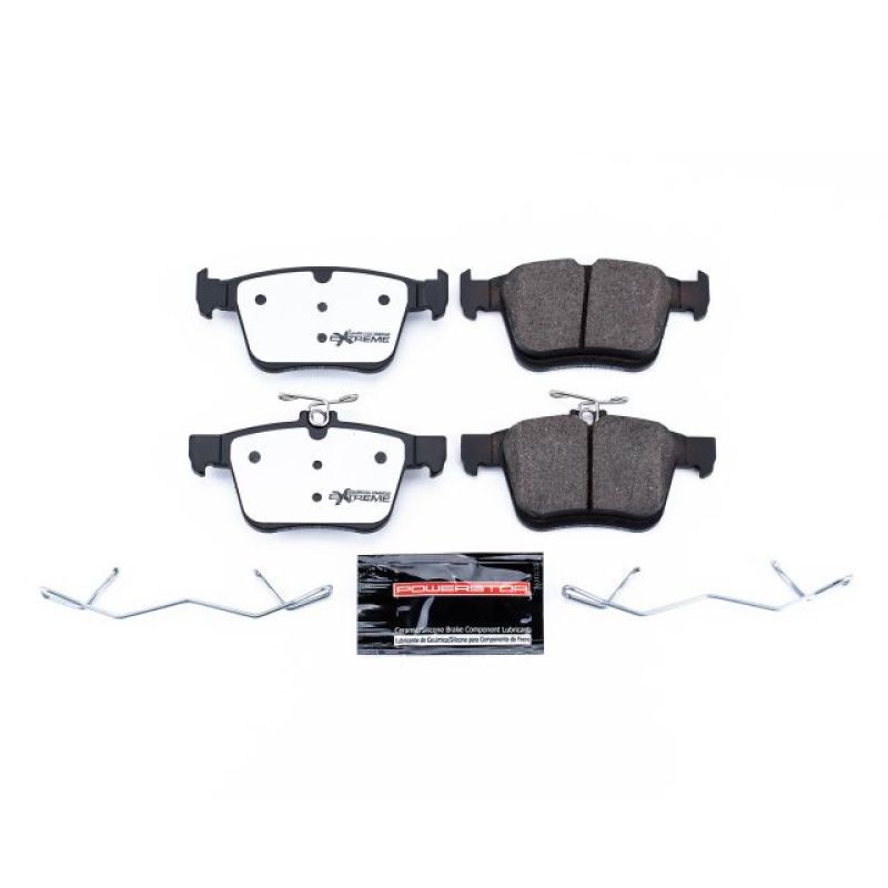 Power Stop 15-19 Audi A3 Rear Z26 Extreme Street Brake Pads w/Hardware (view 2)