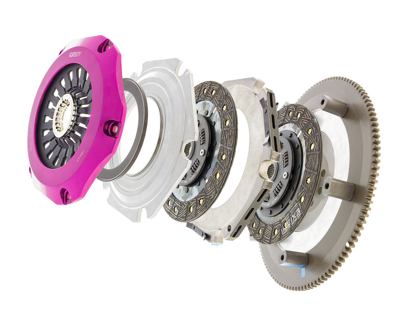 Exedy 04-17 Subaru WRX STI EJ255/EJ257 2.5L Twin-Organic Clutch Kit (view 4)
