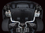 AWE 2024 Ford Mustang Dark Horse S650 RWD SwitchPath Cat-Back Exhaust w/ Quad Diamond Black Tips (view 10)