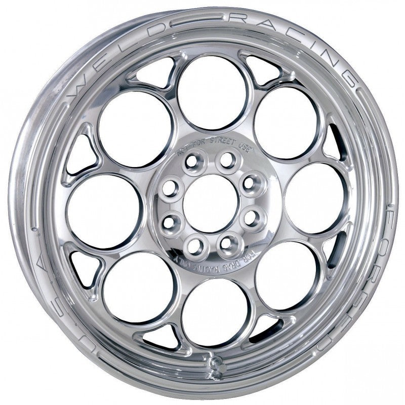 Weld Magnum Import 13x8 / 4x100mm BP / 5in. BS Black Wheel - Non-Beadlock Main image