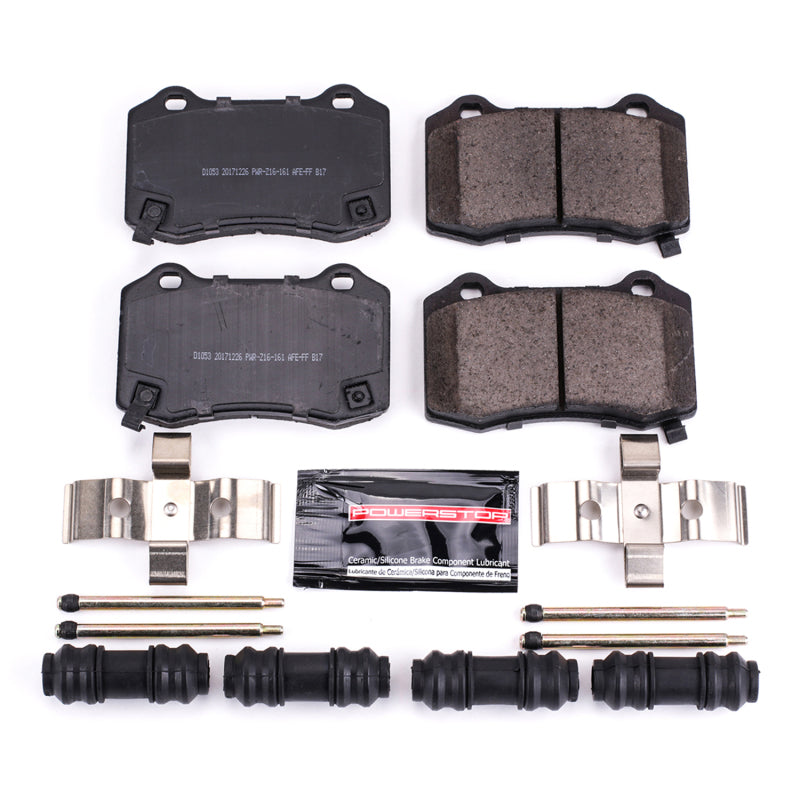 Power Stop 04-07 Cadillac CTS Rear Z23 Evolution Sport Brake Pads w/Hardware (view 2)