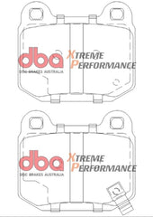 DBA 03-06 EVO / 04-09 STi / 03-07 350Z Track Edition/G35 w/ Brembo XP650 Rear Brake Pads