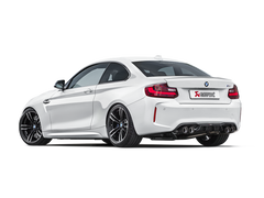 Akrapovic 16-17 BMW M2 F87 (Excl M2 Competition) Evolution Line Cat Back (Titanium) w/Carbon Tips