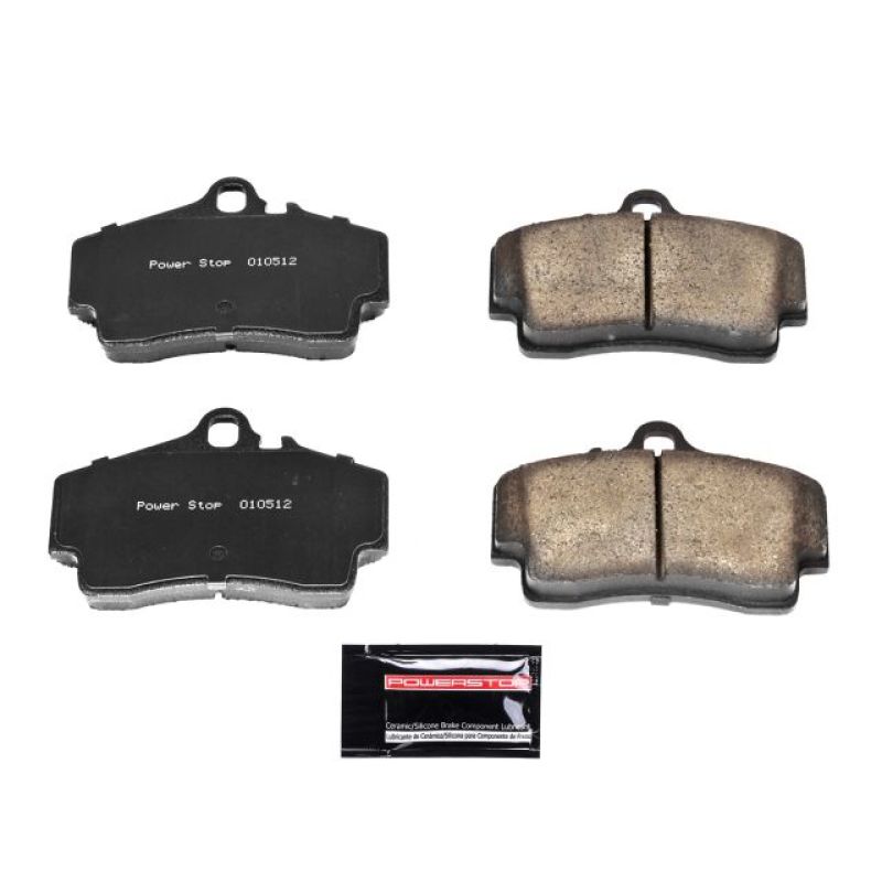 Power Stop 99-08 Porsche 911 Rear Z23 Evolution Sport Brake Pads w/Hardware Main image