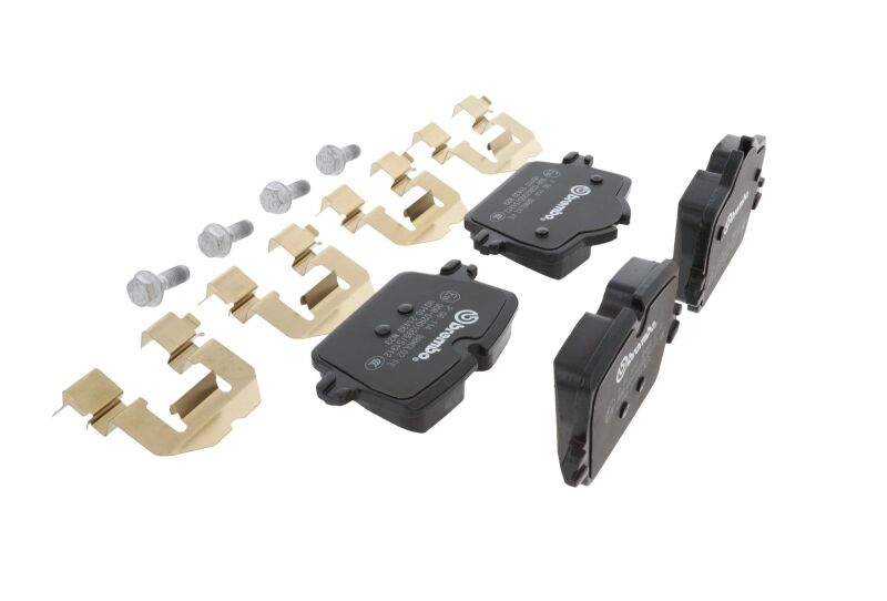 Brembo OE 2022 BMW i4/19-22 Z4/20-22 Toyota GR Supra PRIME Low-Met Brake Pad - Rear (view 26)