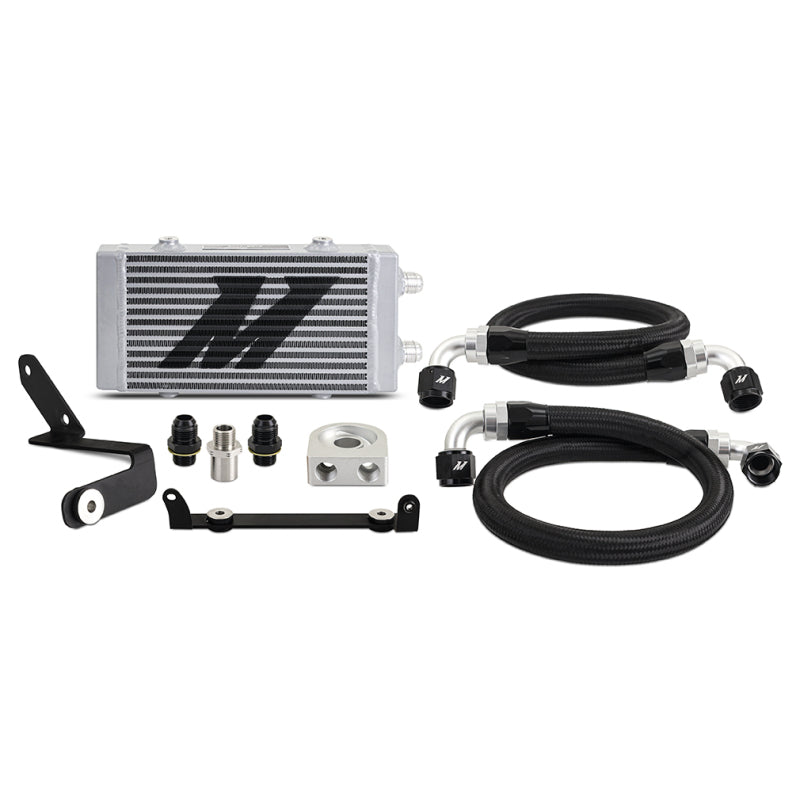 Mishimoto 2023+ Toyota GR Corolla Oil Cooler Kit - Thermostatic - Silver Main image