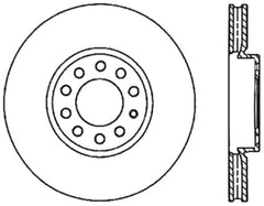 StopTech Slotted & Drilled Sport Brake Rotor