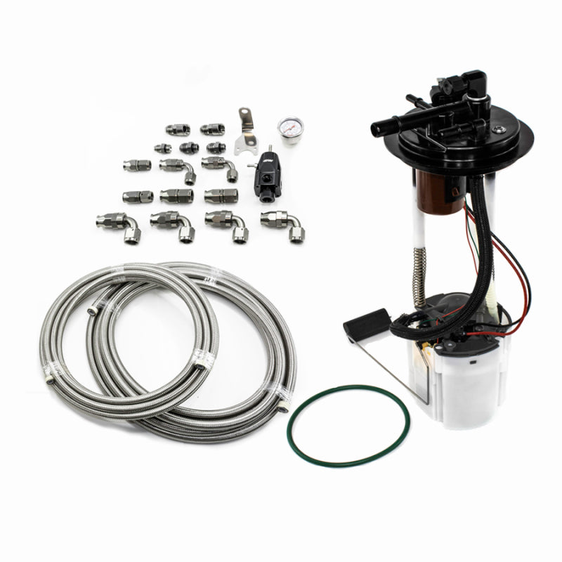 DeatschWerks 05-09 GM Truck DW400 Pump Module w/PTFE fuel lines Secondary image
