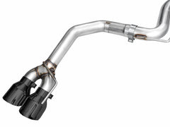 AWE 2024 Ford Mustang GT Fastback S650 RWD Track Edition Cat-Back Exhaust w/ Quad Diamond Black Tips