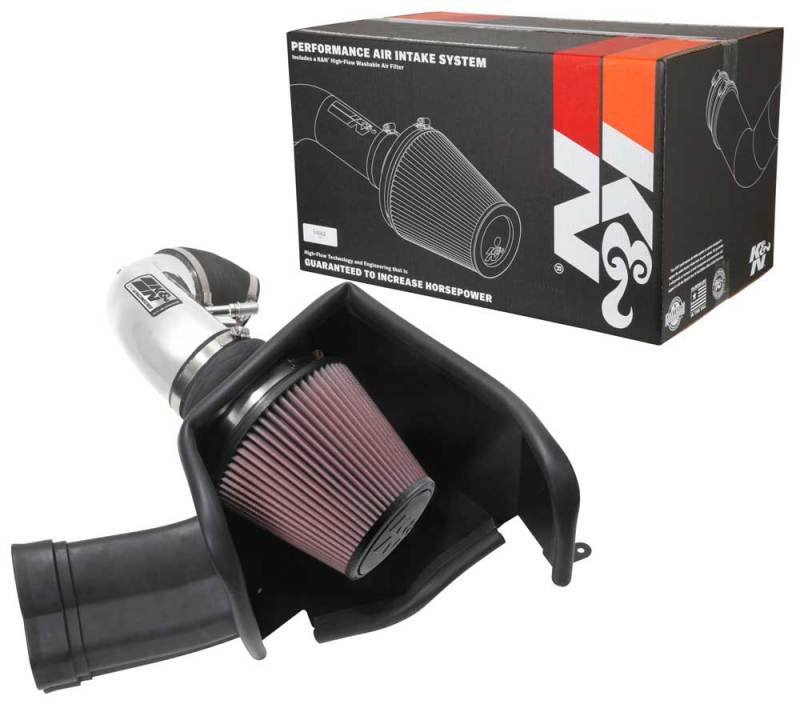 K&N 2018 Ford Mustang GT V8 5.0L F/I Typhoon Air Intake (view 20)
