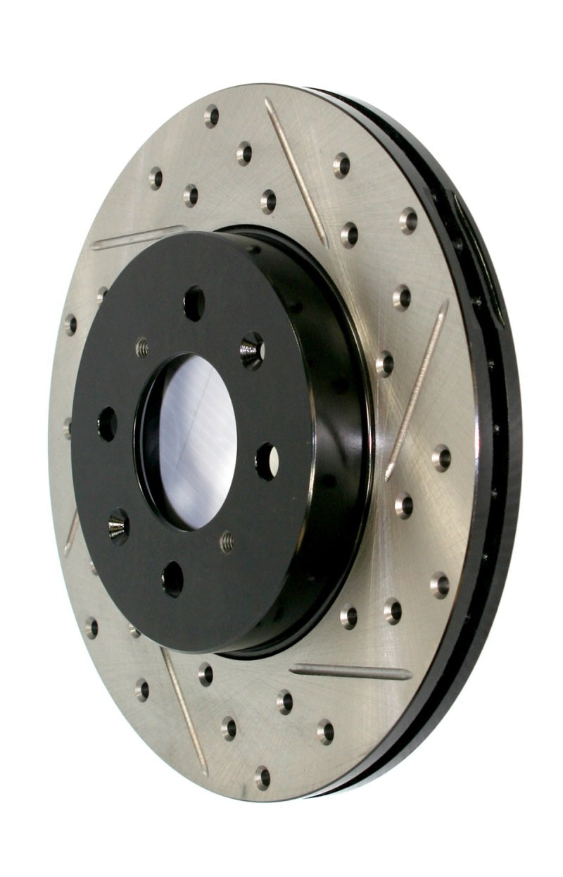 StopTech Slotted & Drilled Sport Brake Rotor (view 2)
