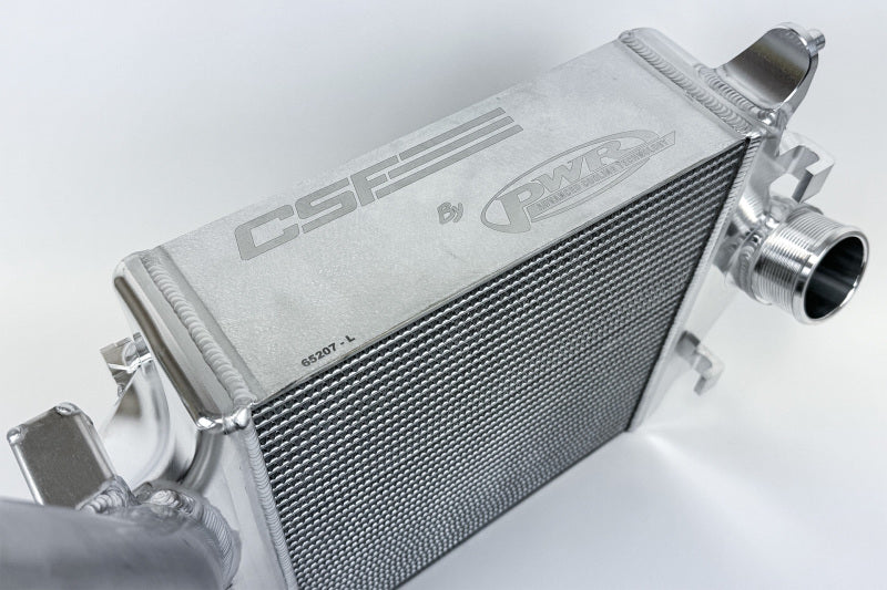 CSF 2020+ Audi SQ7 / SQ8 High Performance Intercooler System - Raw Aluminum (view 6)