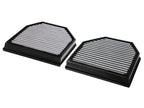 aFe MagnumFLOW OEM Replacement Air Filter PRO Dry S 2015 BMW M3/M4 (F80/F82) 3.0L S55 (tt) Qty. 2 (view 8)