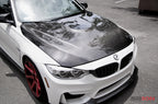 Seibon 2014+ BMW F80 OE Style Carbon Fiber Hood (view 9)
