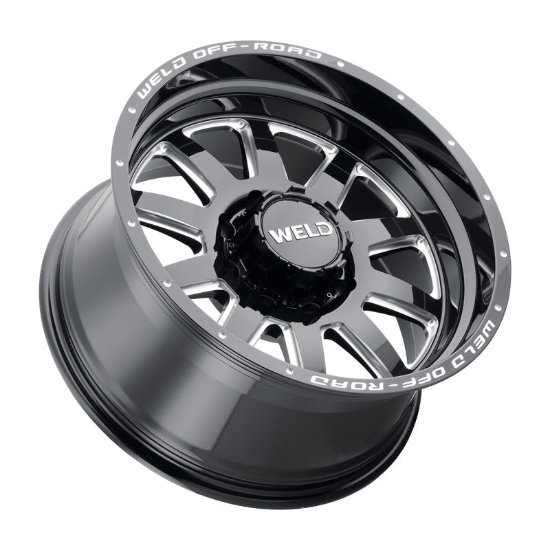 Weld Off-Road W102 20X9.0 Stealth 6X135 6X139.7 ET00 BS5.00 Gloss Black MIL 106.1 (view 3)