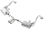 Borla 14-15 Porsche Cayman/Boxster (981) RWD 2Dr Dual Center Rear Exit Catback 4in Tip Exhaust Sys (view 2)