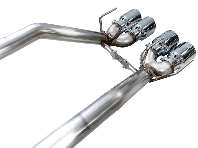 AWE Tuning C6 Chevrolet Corvette Z06/ZR1 Track Edition Axle-Back Exhaust w/ Chrome Silver Tips (view 10)