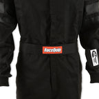 RaceQuip Black SFI-1 1-L Suit - 3XL