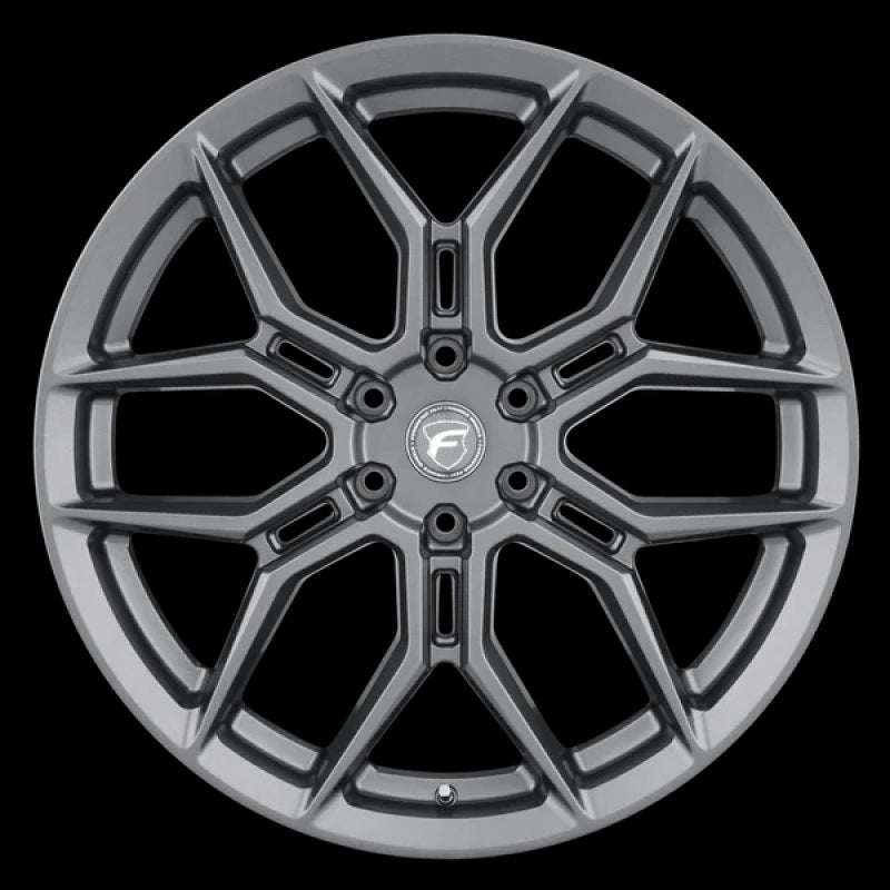 Forgestar X12 22x10 / 6x135 BP / ET30 / 6.68in BS Satin Anthracite Wheel (view 3)
