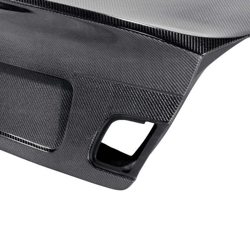 Seibon 99-04 BMW 3 Series 2DR E46 CSL Carbon Fiber Trunk Lid (view 7)