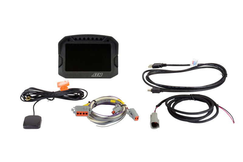 AEM CD-5G Carbon Digital Dash Display w/ Interal 10Hz GPS & Antenna Main image