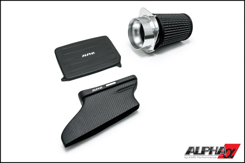 AMS Performance 14-18 Mercedes-Benz CLA 45 AMG 2.0T Alpha Intake System w/Carbon Fiber Duct & Lid (view 3)