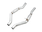 AWE Tuning 2019+ BMW M340i (G20) Resonated Touring Edition Exhaust - Quad Chrome Silver Tips (view 8)