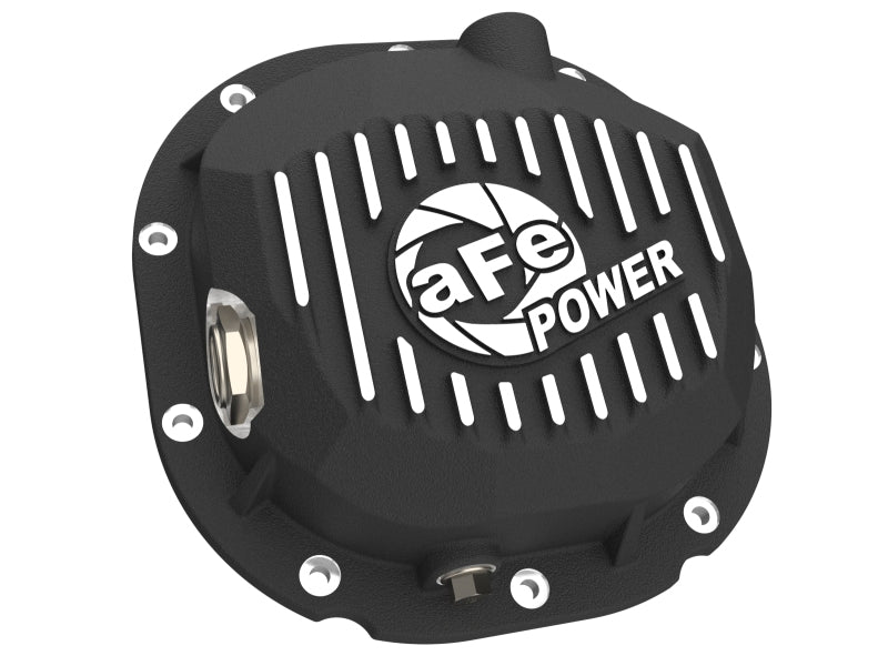 aFe 90-14 Ford F-150 Rear Differential Cover - Black w/ Machined Fins (view 8)