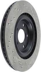 StopTech 12 Audi S4 Rear Right Drilled Rotor (view 7)