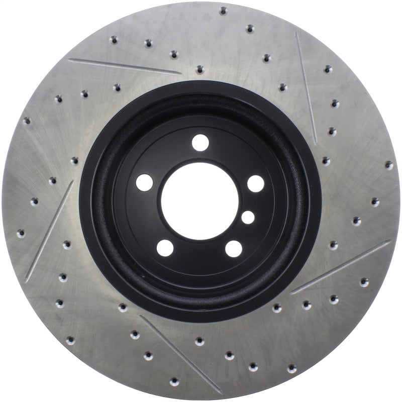 StopTech Sport Drilled & Slotted Rotor - Rear Right (view 6)