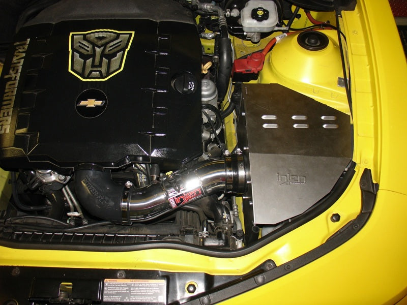 Injen 10 Camaro 3.6L V6 Wrinkle Black Power-Flow Short Ram Air Intake System (view 6)