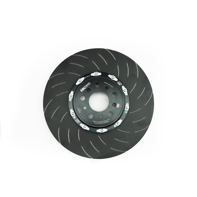 EBC Racing 2021+ BMW M3/M4 (G80/G82/G87) (w/o Carbon Ceramic Brakes) 2 Piece SG Racing Front Rotors (view 2)