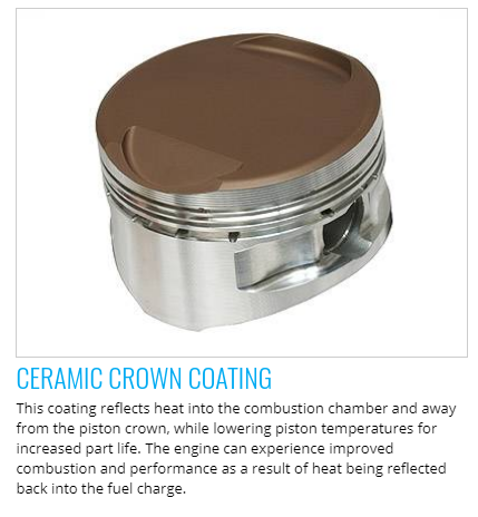 B58 CP-CARRILLO FORGED PISTON SET Secondary image
