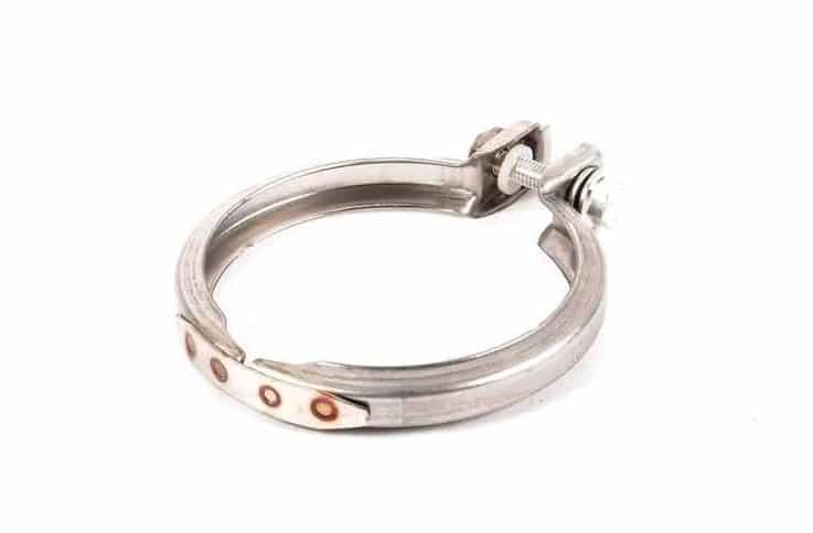VRSF Pair (2) of 3.5″ Turbo to Downpipe V-Band Clamps for BMW N54, N55, S55, N63 and S63 Main image