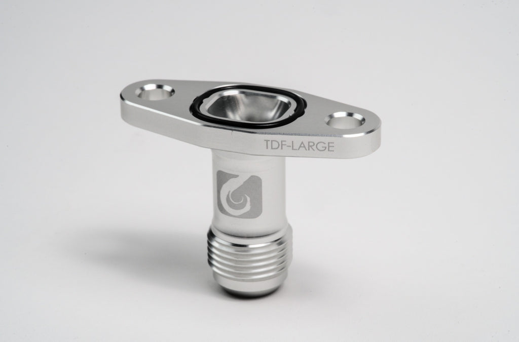 Full Race Large Turbo Drain Flange -10AN
