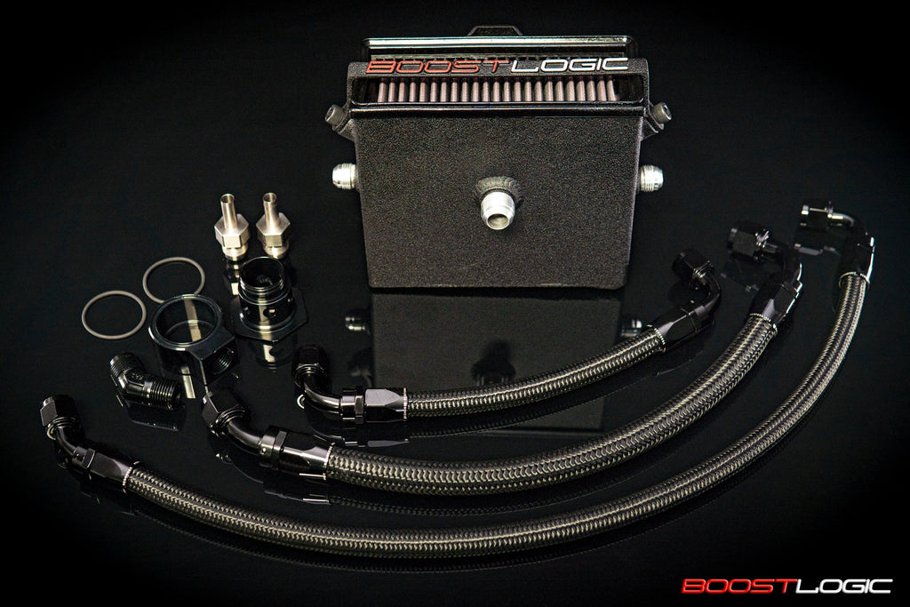 Boost Logic Engine Breathing System with Additional Oil Filler Neck Vent