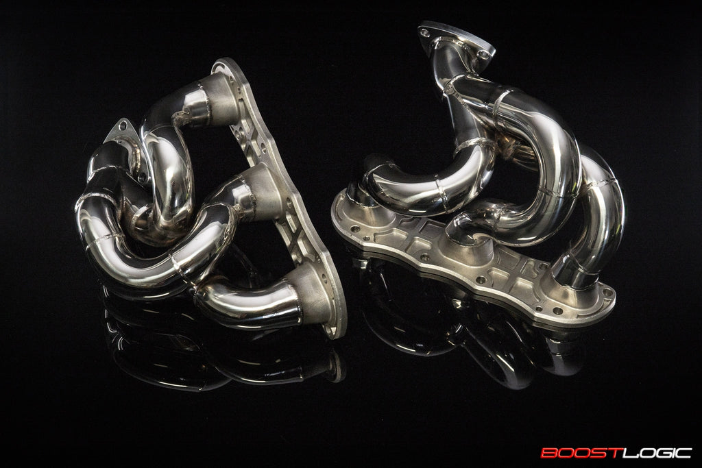 Boost Logic OEM Replacement High Flow Headers for 991 Turbo