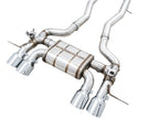 AWE Tuning SwitchPath Cat-Back Exhaust for BMW G8X M3/M4 - Chrome Silver Tips (view 12)