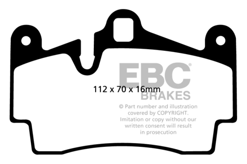 EBC Brakes Bluestuff Street and Track Day Brake Pads (view 4)