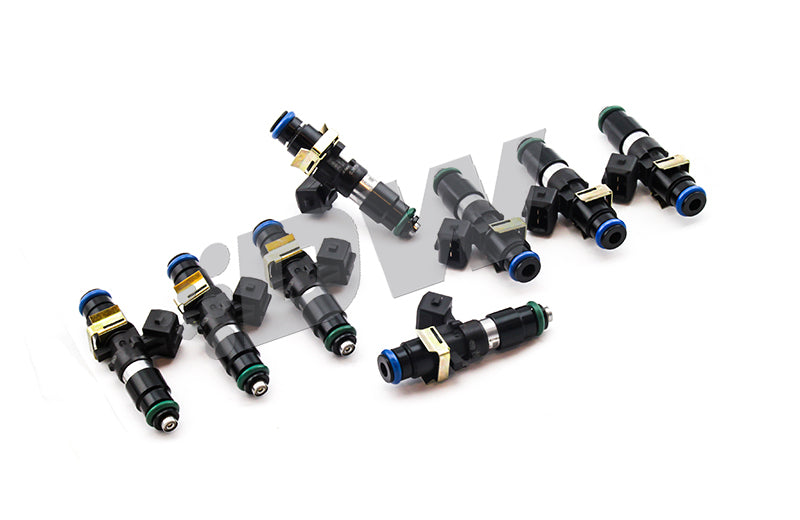 DeatschWerks Chevy LS1/LS6 / 85-04 Ford Mustang GT Bosch EV14 1200cc Injectors (Set of 8) (view 2)