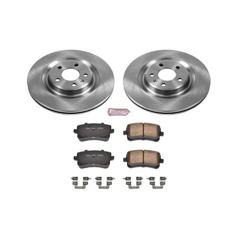 Power Stop 13-17 Audi Q5 Rear Autospecialty Brake Kit Main image