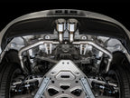 AWE Tuning Porsche 718 Boxster / Cayman Track Edition Exhaust - Chrome Silver Tips (view 4)