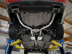 aFe MACH Force-Xp 2-1/2in 304 SS Cat-Back Exhaust 15-19 Dodge Challenger V6-3.6L - Raw Tip (view 2)