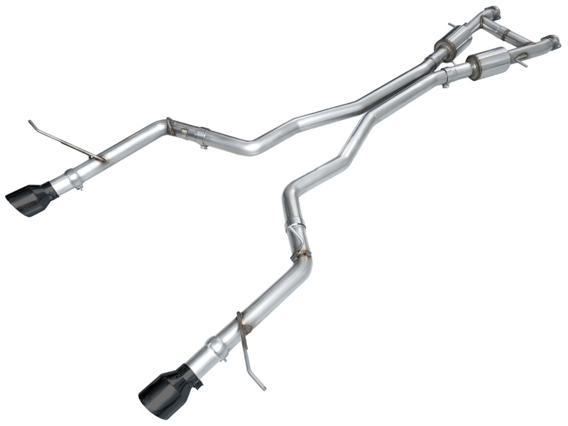 AWE Tuning 11-24 Dodge Durango 5.7L Track Edition Exhaust w/ Diamond Black Tips Main image
